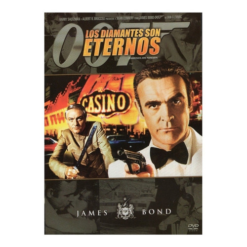 007 Los Diamantes Son Eternos Sean Connery Pelicula Dvd