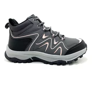 Zapatillas Bota Trekking Mujer Cordones Aire Libre Air 1884