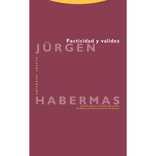 Facticidad Y Validez - Jurgen Habermas