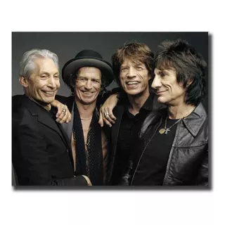Cuadros The Rolling Stones 120x70 Varios Diseños Tela Canvas