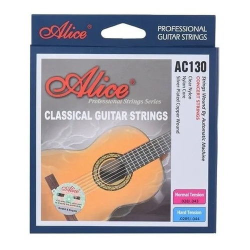 Alice Ac130-n Cuerdas Para Guitarra Clásica De Nylon