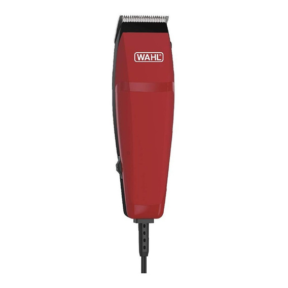 Cortadora De Pelo Wahl Easy Cut Roja Clipper 10 Piezas 6c