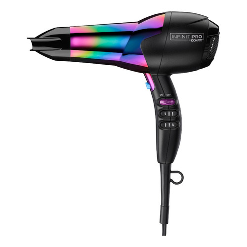 Secador Rainbow Pc Conair - 490490r Color Negro 110V/220V