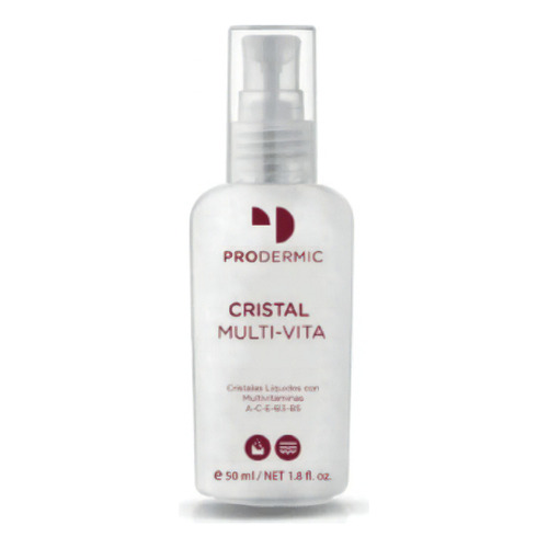 Prodermic Multivitaminas A-c-e-b3-b5 Cristal Multi-vita 50ml Momento De Aplicación Día/noche Tipo De Piel Todo Tipo De Piel