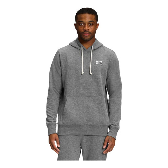 Polerón Hombre The North Face Heritage Patch Hoodie Gris