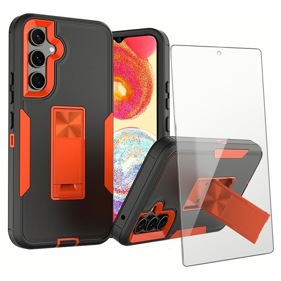 Funda Case Para Samsung Galaxy A + Templado Mica Uso Rudo