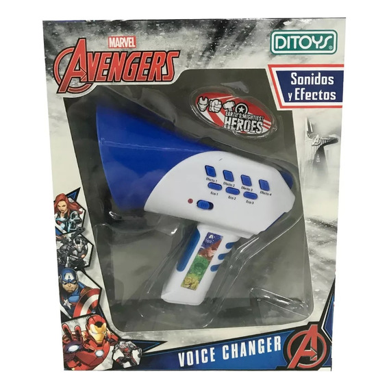 Avengers Voice Changer C/sonido Y Efectos Ditoys 2583