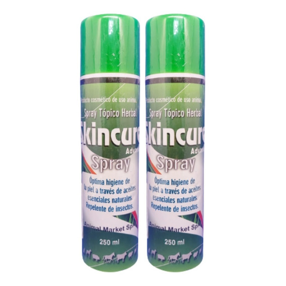 Pack 2 Nutricare Skincure 250ml Cicatrizante Para Mascotas