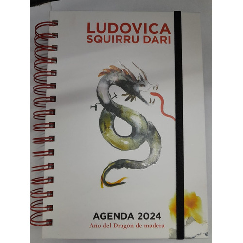 Agenda Horóscopo Chino 2024: Año Del Dragon De Madera, De Ludovica. Editorial Ediciones B, Tapa Blanda, Edición 1 En Español