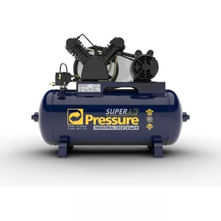 Compresor 2hp Monofásico 140 Psi 100 L Pressure Super Ar