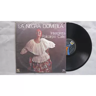 Vinyl Lp Acetato Domitila Polocarpo Calle Cumbia 