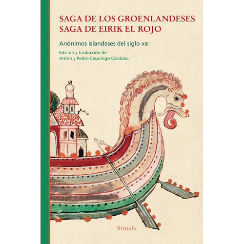Libro Saga De Los Groenlandeses. Saga De Eirik El Rojo