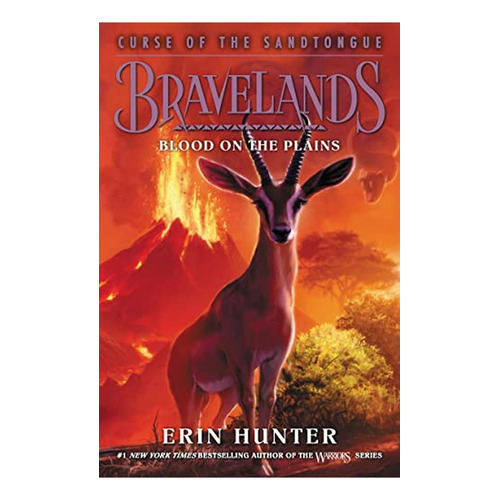 Bravelands: Curse Of The Sandtongue #3: Blood On The Plains (libro En Inglés), De Hunter, Erin. Editorial Harpercollins, Tapa Pasta Dura En Inglés, 2022