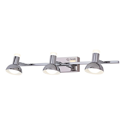 Aplique Capitan 3 Luces Led 15w 220v Cromo Bidireccional 