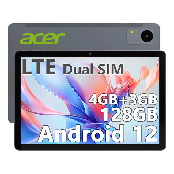 Tableta Acer A410 Lte 128gb 4gb 6000mah Dual Sim 10.1 Inch