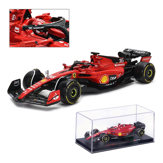 Coche Ferrari F1 Charles Leclerc 2023 Bburago Sf23 #16 1/43