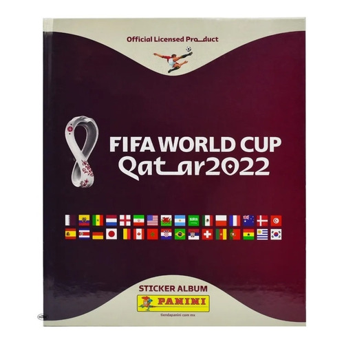 Álbum Pasta Dura Fifa World Cup Qatar 2022 Panini Personaje Fifa World 2022