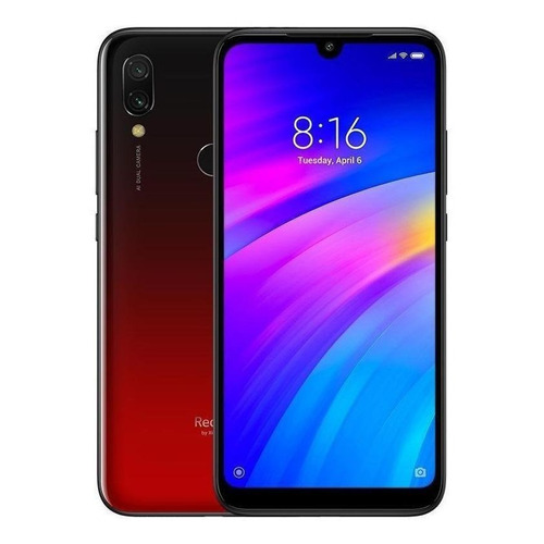 Xiaomi Redmi 7 Dual SIM 64 GB vermelho-lunar 4 GB RAM