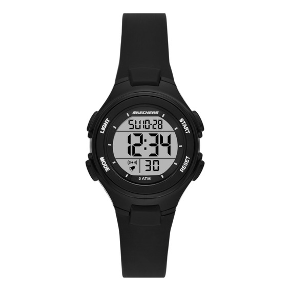 Reloj Mujer Skechers Woodlake Ne Color De La Correa Negro