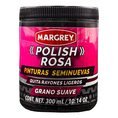 Pulimento Profesional Quita Rayon Polish Rosa Margrey 300ml