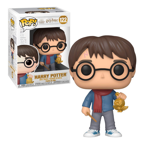 Funko Pop! Harry Potter Present Holliday 51152 De La Coleccion Harry Potter Wizarding World Figura De Accion #122