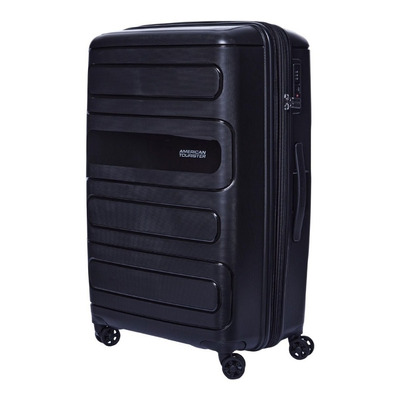 Mala De Viagem Sunside Preta Grande American Tourister Cor Preto Lisa