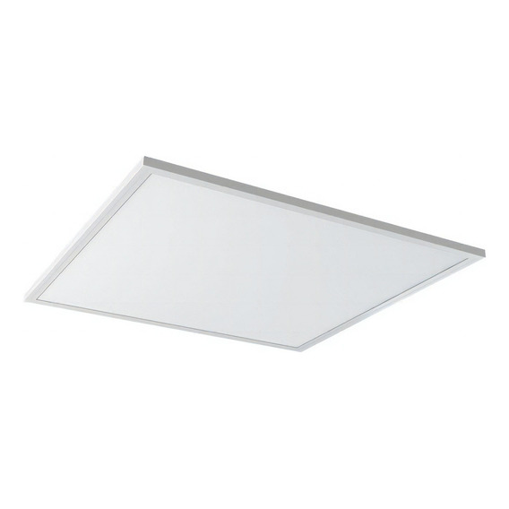 Plafón Panel Led Candela Cuadrado 60x60 Cm 48w Embutible Luz Neutra