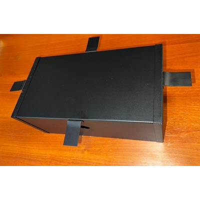 Plafon Para Embutir Hormigon 2 Luces Losa Cardanico Apto Led Negro