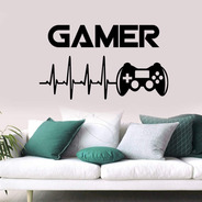 Diseño Adhesivo Video Juegos Gamer Decoracion Habitación