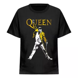 Remeras Queen Niños Freddy Mercury Rock