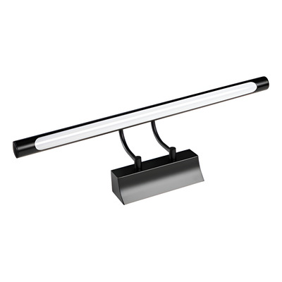 Aplique Led Cuadro Ross Negro Diseño Moderno Baño Cie Negro