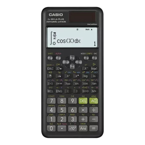 Calculadora científica Casio FX-991es Plus, 417 funciones, color negro