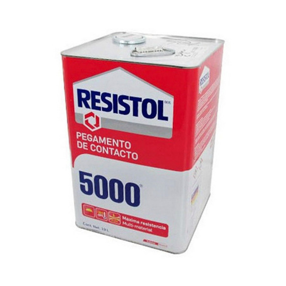 Pegamento Contacto 18l 4.8 Gal Base Solve Resistol 2373804 Color Amarillo