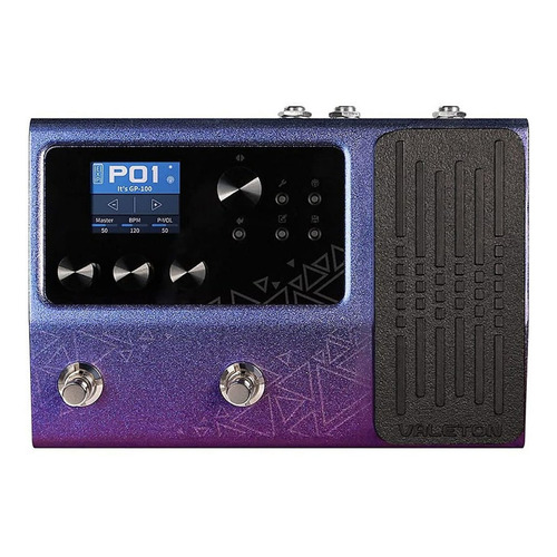 Pedal de efecto Valeton GP Multi-Effects Processor GP-100VT  violeta