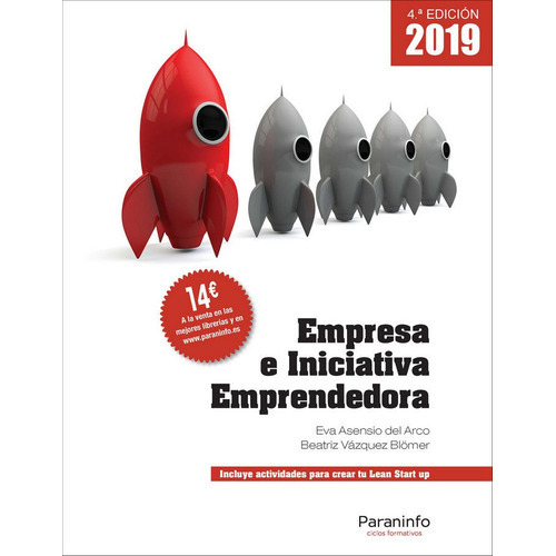Empresa e iniciativa emprendedora 4.ÃÂª ediciÃÂ³n 2019, de ASENSIO DEL ARCO , EVA. Editorial Ediciones Paraninfo, S.A, tapa blanda en español
