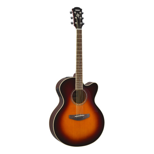 Guitarra Electroacústica Yamaha CPX600 para diestros old violin sunburst brillante