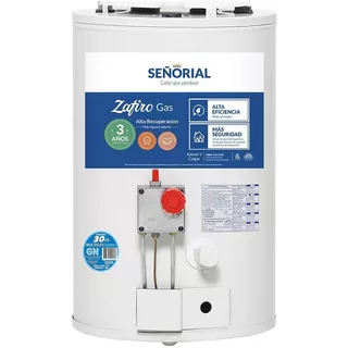 Termotanque Multigas Señorial Zafiro Tsz-30 Blanco 30 L