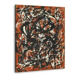 Cuadros Arte Jackson Pollock Canvas Varios Modelos Calidad