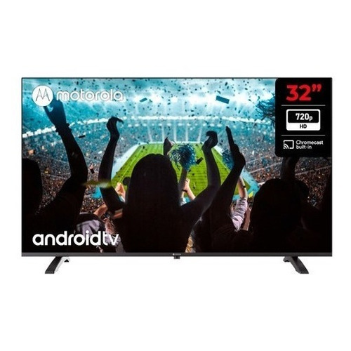 Smart TV Motorola 91MT32E3A LED Android TV HD 32" 220V
