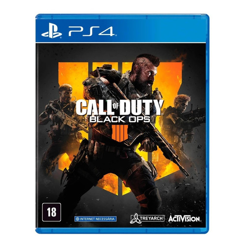 Call of Duty: Black Ops 4  Black Ops Standard Edition Actvision PS4 Físico