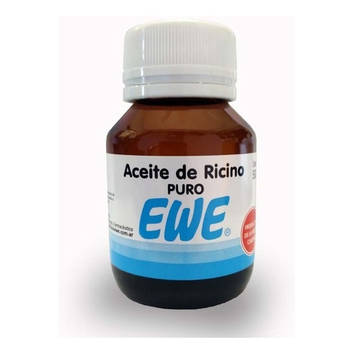 Ewe Full Aceite De Ricino Puro 50ml Cejas Pestañas