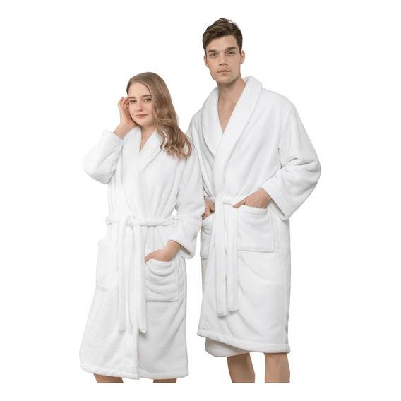 Bata De Baño Unisex Gruesa Premium