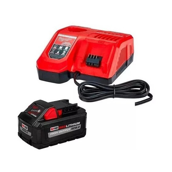 Cargador Rapido M12 M18 Bateria Xc8.0 Milwaukee 48-4059a