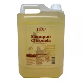 Shampoo Citronela Cavalo Top Horse 5 L