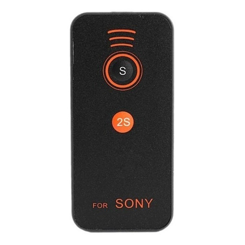 Control Remoto Para Sony Alpha A700 A7ii A7s A6000 A7r Color Negro