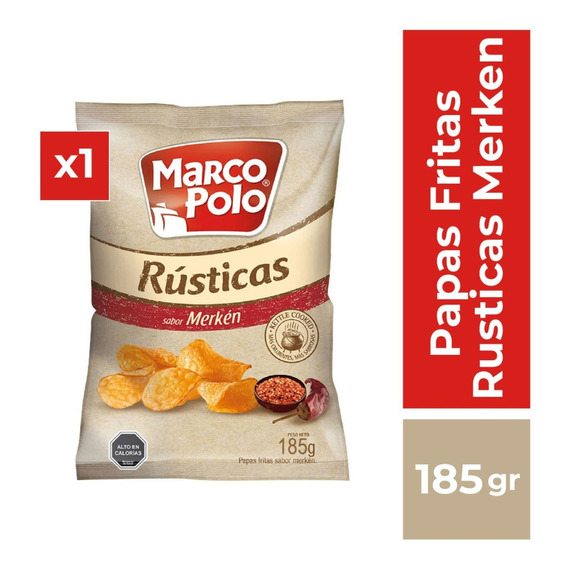 Papas Fritas Rusticas Merken Marco Polo 185gr