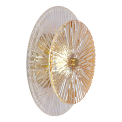 Aplique Pared Solei L 19159/35 6w Deco Moderno Vidrio Cie