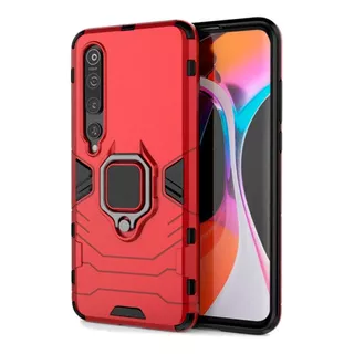 Capinha Case Anti Queda Proteção Robusta Armor Para Mi 10 5g Cor Vermelho