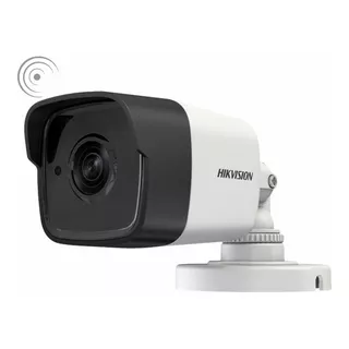 Cámara De Seguridad Hikvision Exterior Bullet 5mpx Turbo Hd Con Vision Nocturna Blanca