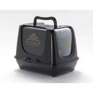 Arenero Gato Jumbo Moderna Luxury Color Negro